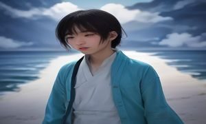 黄油游戏多人联机模式画面，四名玩家头像同时出现在屏幕上，共同面对剧情选择节点，社交氛围活跃